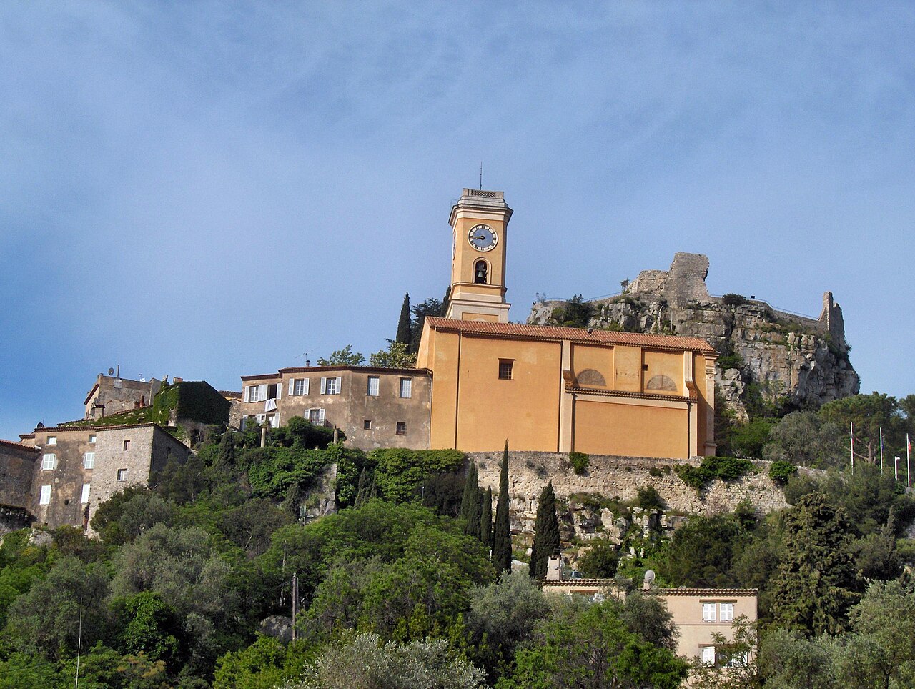 The hilltop village of Èze, France